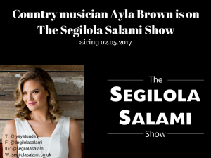 ayla brown on podcast the segilola salami show