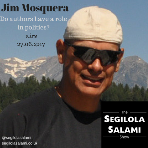 Do authors have a role in politics? with jim mosquera