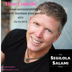 Increase accountability to yourself, increase your profits thor conklin peak performers