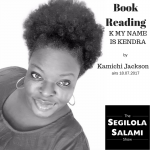 Sunday Snippets: K MY NAME IS KENDRA by Kamichi Jackson