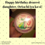 Happy birthday dearest daughter, Orisa bi iya ko si!