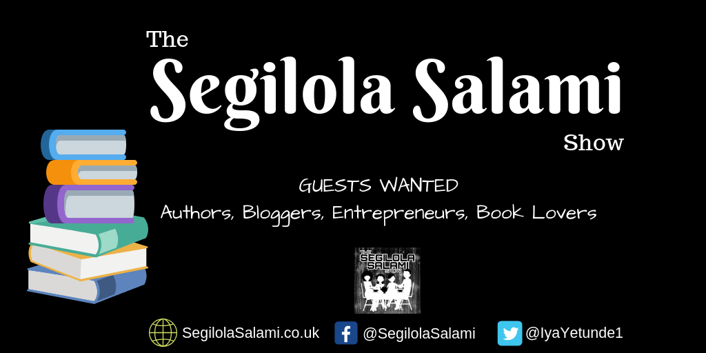 would you like to appear as a guest on The Segilola Salami Show podcast set in a virtual cafe