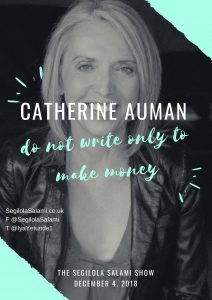 Catherine Auman: do not write only to make money