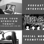 Booking page for The Segilola Salami Show