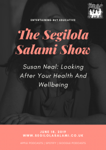 susan neal your health and wellbeing podcast episode banner blog cover art